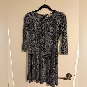 Michael Kors Black and White Dress